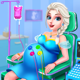 Ice Princess Mom and Baby Game