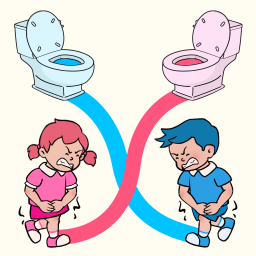 دانلود Toilet Rush Race: Pee Master دانلود Toilet Rush Race: Pee Master