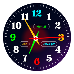 دانلود Neon Digital Clock Smart Watch