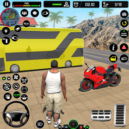 دانلود Bus Simulator Race - Bus Games