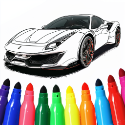 دانلود Cars Coloring & Drawing Game