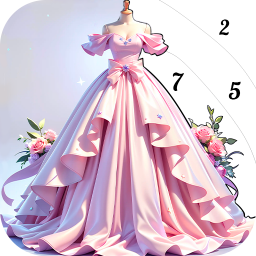 دانلود Princess Dress Coloring Game