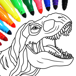 دانلود Dino Coloring Game