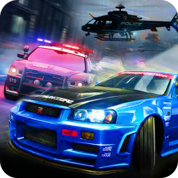 Police Car Chase - smash cars police games