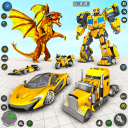 دانلود Bee Robot Car Transform Games