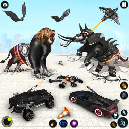 Multi Animal Robot Car Games