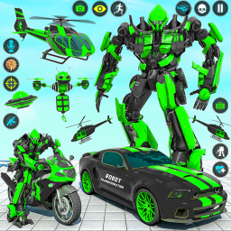 دانلود Multi Robot Car Transform Game