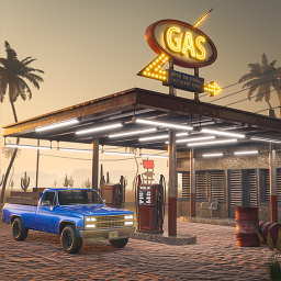 دانلود Gas Station Junkyard Sim 3D