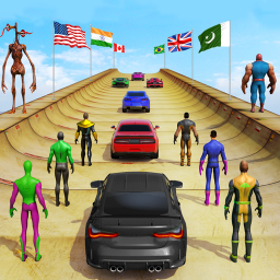 دانلود Mega Ramp Car Stunt Hero Games