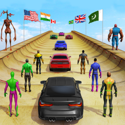 دانلود Mega Ramp Car Stunt Hero Games دانلود Mega Ramp Car Stunt Hero Games