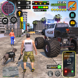 دانلود Police Monster Truck Games 3D