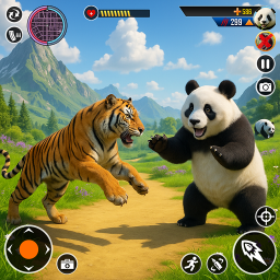 دانلود Mini Panda Family Fun Games 3D