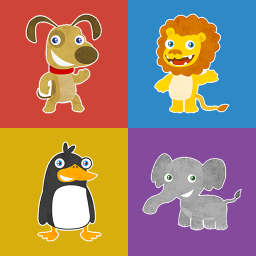 دانلود Animals memory game for kids
