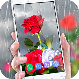 دانلود Flower Clock Live wallpaper–HD