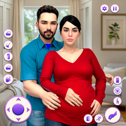 دانلود Pregnant Mom Game: Family life
