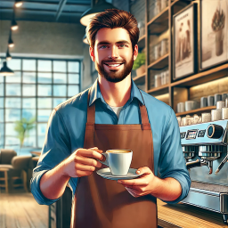 دانلود Coffee Shop Simulator 3D Cafe