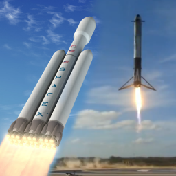 دانلود Space Rocket Launch & Landing 