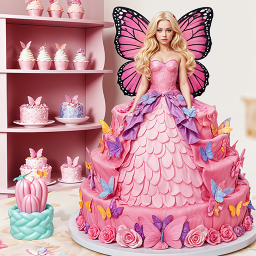 دانلود Doll cake decorating Cake Game