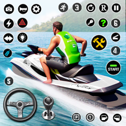 دانلود Jet Ski Boat Game: Water Games