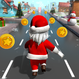 دانلود Fun Santa Run-Christmas Runner