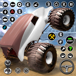 دانلود US Monster Truck Games Derby