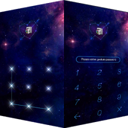 AppLock Theme Galaxy