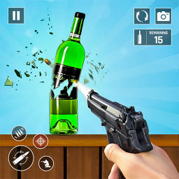 دانلود Offline Bottle Shooting Games