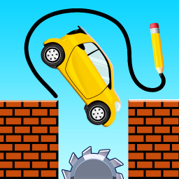 دانلود Draw 2 Bridge: Draw Save Car