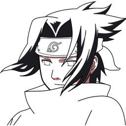 دانلود How to draw Sasuke Uchiha