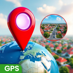 دانلود GPS Satellite Map: World Map
