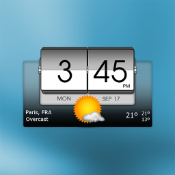 دانلود 3D Flip Clock & Weather