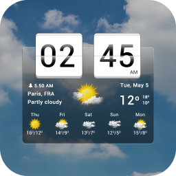 دانلود Sense Flip Clock & Weather