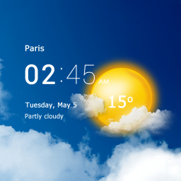 دانلود Transparent clock and weather دانلود Transparent clock and weather