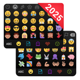 دانلود Emoji keyboard - Themes, Fonts