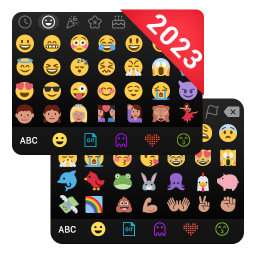 Emoji keyboard-Themes, Fonts
