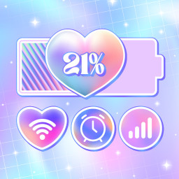 دانلود Cute Emoji Battery Widget
