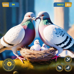 دانلود Flying Pigeon Bird simulator دانلود Flying Pigeon Bird simulator