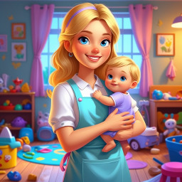 دانلود Family Diary: Mother Simulator