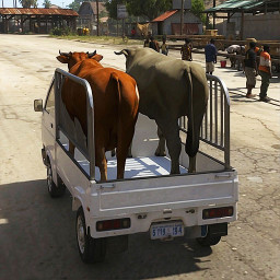 دانلود Farm Animals Transport Games