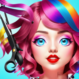 دانلود Fashion Girls Hair Salon Games