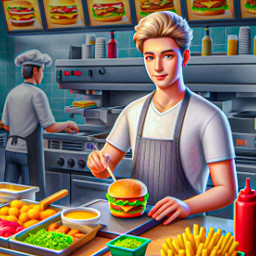 دانلود Chef Simulator: Fast Food Game