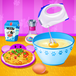 دانلود Cooking Pasta In Kitchen