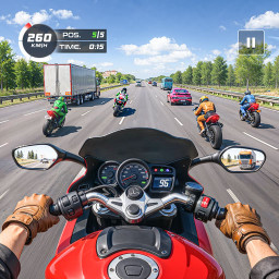دانلود Rider 3D Bike Racing Games