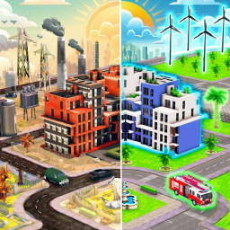 دانلود EcoScape - City Tycoon Games