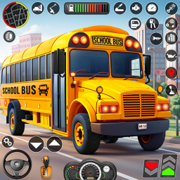 دانلود City School Bus Driving Sim 3D