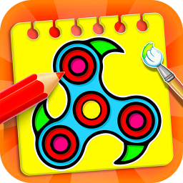 دانلود Fidget Spinner Coloring Book