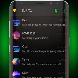 دانلود Dark mode SMS theme