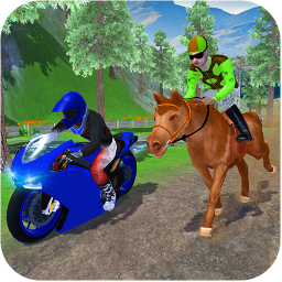 دانلود Horse Vs Bike: Ultimate Race