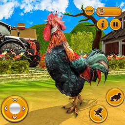 دانلود Talking Rooster: Chicken Games