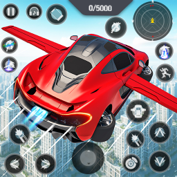 دانلود Flying Car Robot Shooting Game